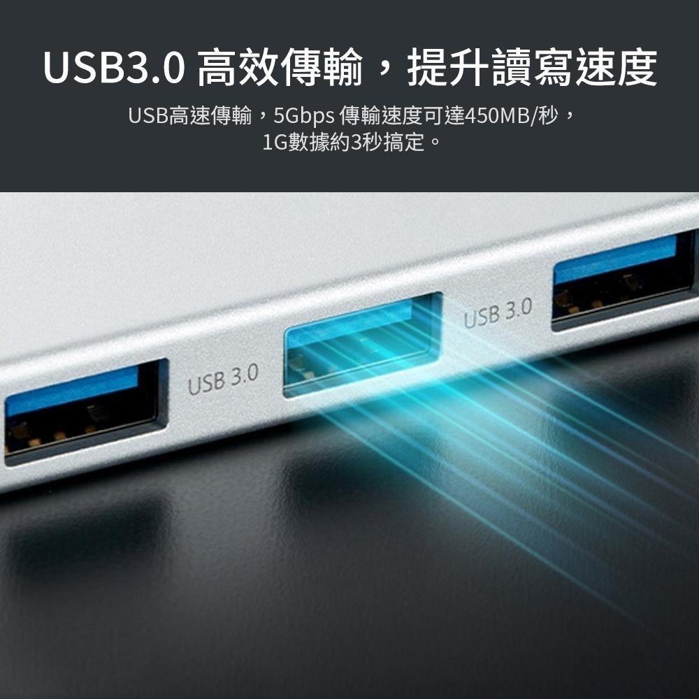 小米 米家Type-C五合一擴展器【台灣現貨】4K USB分線器 HDMI轉接器 傳輸線 USB3.0擴充器-細節圖6