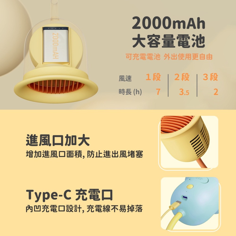 向物夾子風扇 向陽花【台灣保固一年】台灣版 嬰兒車風扇 風扇 夾子風扇 夾式風扇 小風扇 可夾風扇 夾扇 小米有品-細節圖8
