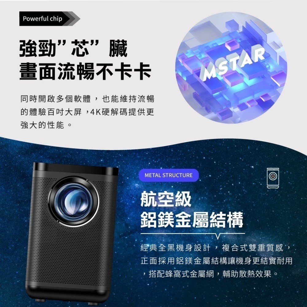 ZEEMR 知麻智能投影機【獨家代理｜保固一年】DIVA PRO 支援1080P 投影儀 投影設備 投影器材-細節圖9