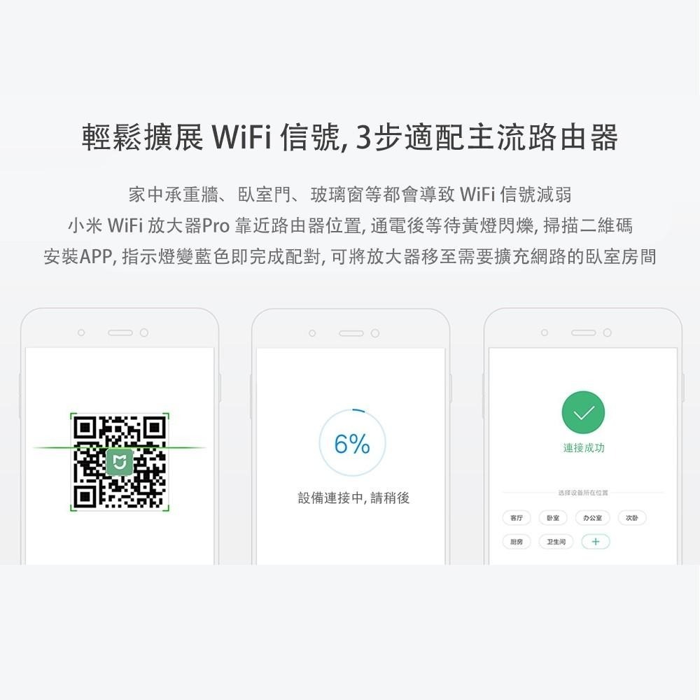 小米 WIFI放大器Pro【台灣出貨】無線網卡 千兆版 路由器增強 訊號增強 wifi增強器 網路放大器 原廠正品-細節圖4