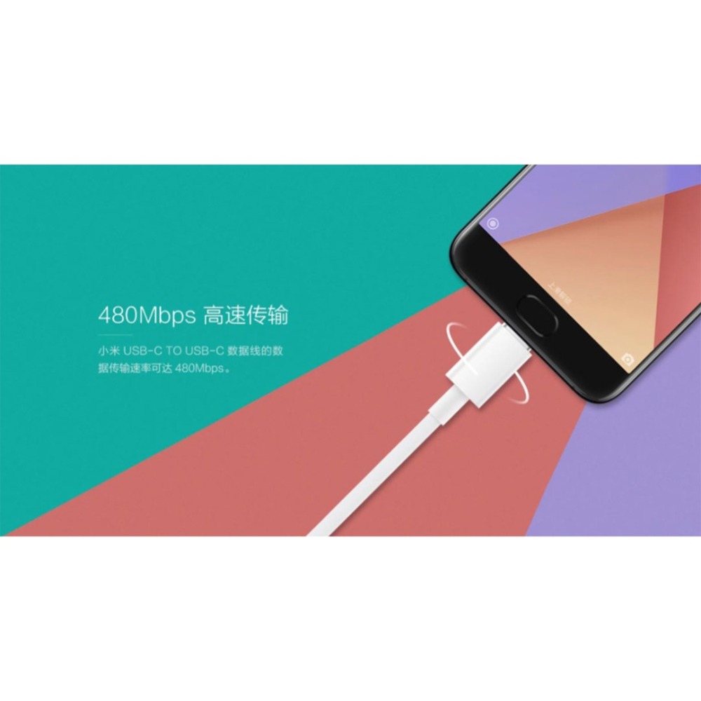 小米USB-C to USB-C數據線【台灣現貨】150cm 支持5A電流 高速傳輸 type-c數據線 原廠正品-細節圖4