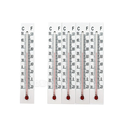 &lt;立聖實驗&gt; 紙板溫度計 -30~50度 酒精溫度計