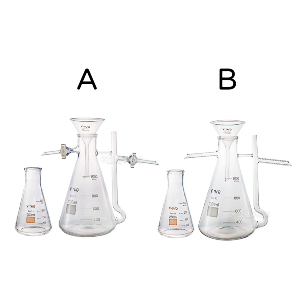 <立聖實驗> 玻璃油水分離器  玻璃栓  鐵氟龍栓  精油純露分離器-細節圖2