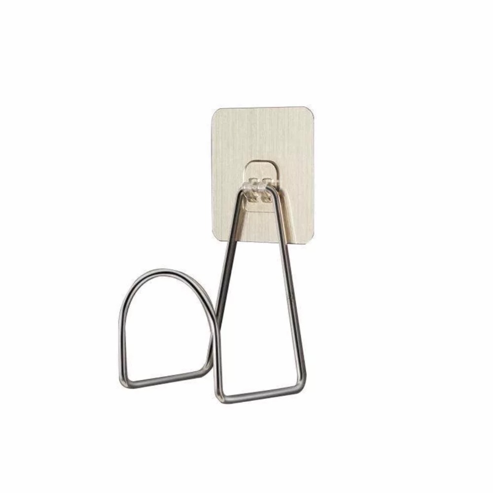 免打孔無痕摩托車安全帽掛鉤 家用不銹鋼安全帽置物架 壁掛架收納 安全帽架 安全帽掛架-細節圖5