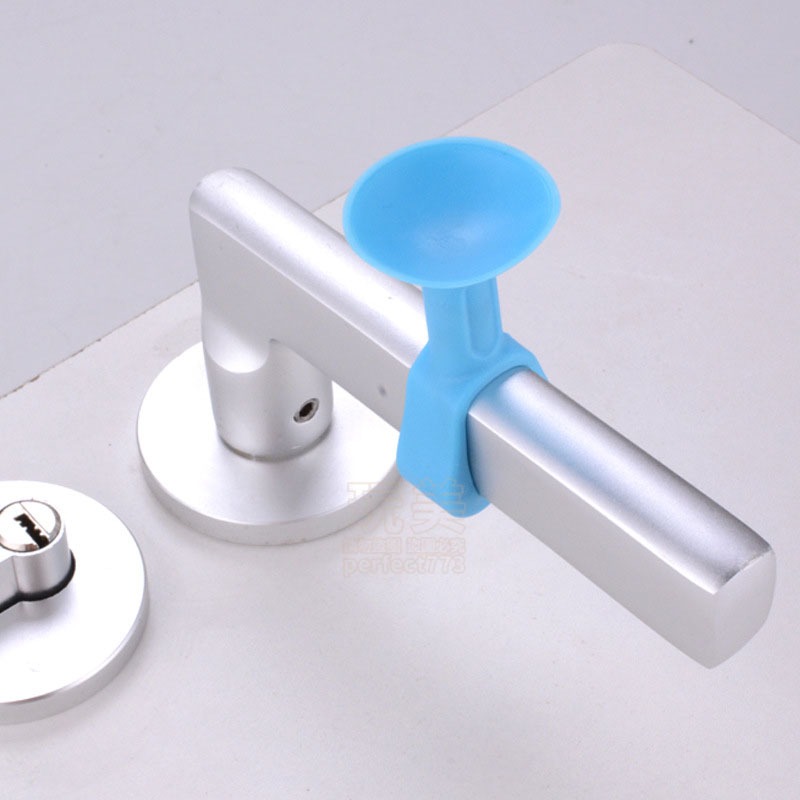 門擋 防撞 門把 門檔 阻門器 門把保護套 門擋防撞 門把防撞 門擋器 防撞門擋 矽膠門擋 防撞門把 玩美 77356-細節圖8