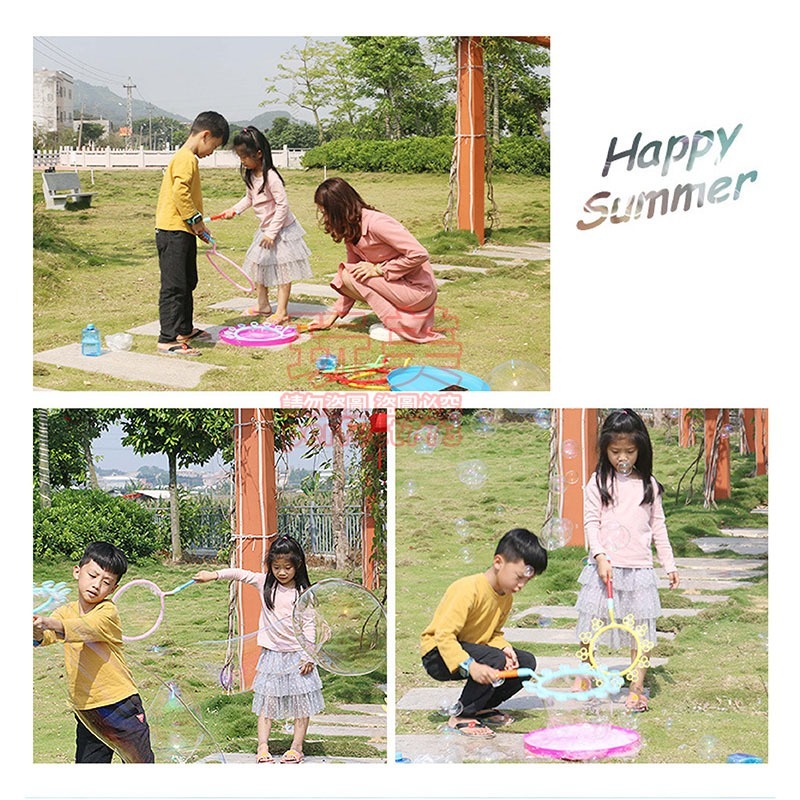 泡泡遊戲 泡泡玩具 吹泡泡 大泡泡 泡泡風車 泡泡棒 大型泡泡 戶外玩具 風車泡泡 泡泡水 兒童玩具 玩美 77639-細節圖6