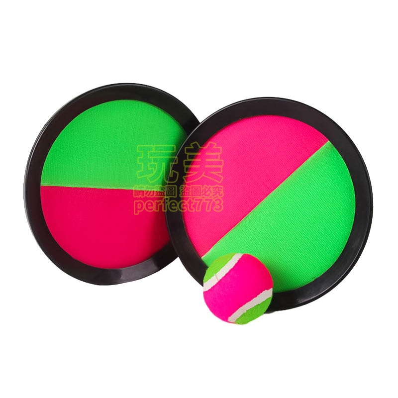 黏黏球 黏巴球 吸盤球 魔鬼氈球 粘黏球 黏靶球 傳接球 拋接球 魔鬼沾接 兒童玩具 運動玩具 玩美 771123-規格圖8