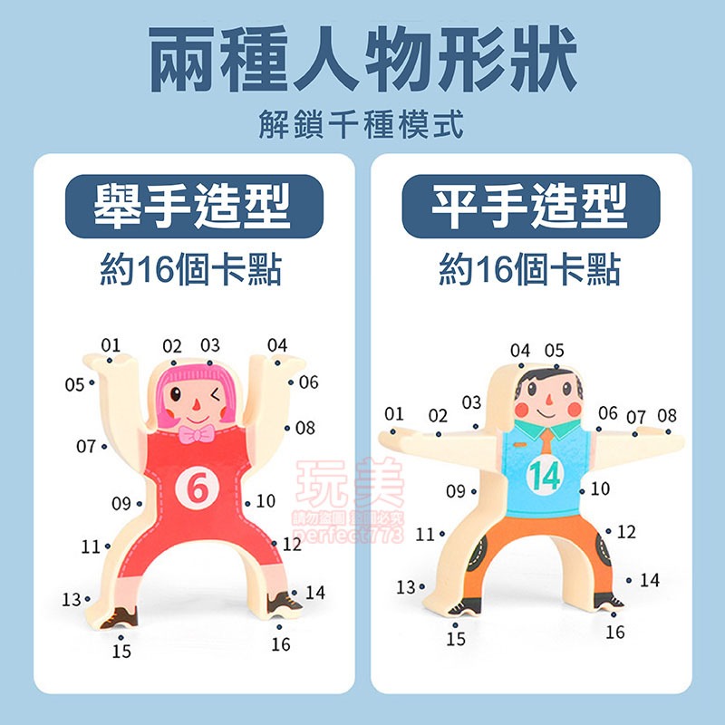 大力士疊疊樂 疊疊樂 積木疊疊樂 平衡積木 商檢合格 DIY疊疊樂 人偶積木 疊疊樂桌遊 兒童玩具 玩美 771298-細節圖4