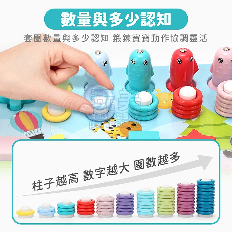 幼兒玩具 嬰兒玩具 早教教具 寶寶玩具 兒童玩具 益智遊戲 益智玩具 六合一 嬰兒益智 配對遊戲 玩美 771394-細節圖4