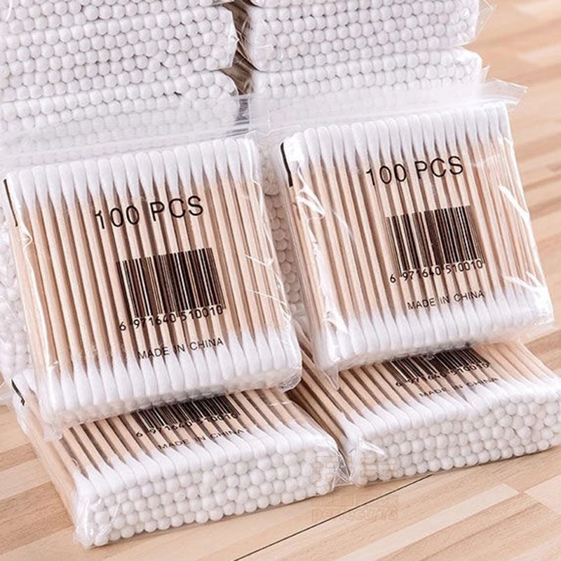 棉花棒 掏耳棒 棉棒 綿花棒 細軸棉花棒 細棉花棒 雙頭棉花棒 木軸棉花棒 木頭棉花棒 木棒棉花棒 玩美 771427-細節圖7