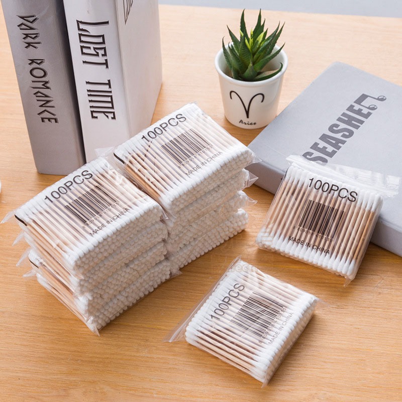 棉花棒 掏耳棒 棉棒 綿花棒 細軸棉花棒 細棉花棒 雙頭棉花棒 木軸棉花棒 木頭棉花棒 木棒棉花棒 玩美 771427-細節圖8