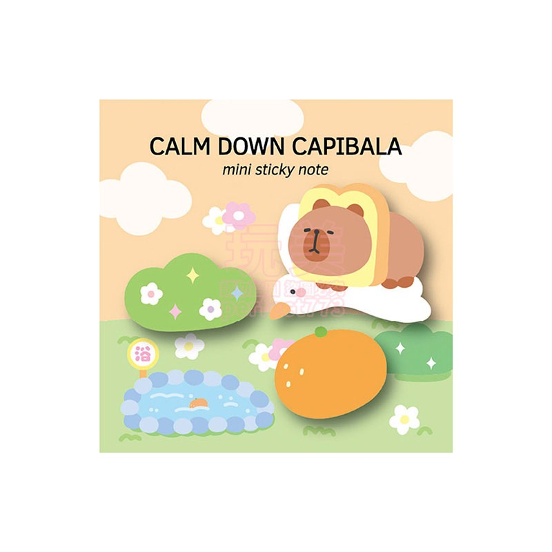 卡通便利貼 主題便利貼 便利貼 手帳便利貼 彩色便利貼 文具用品 手帳素材 Q版便利貼 裝飾手帳 玩美 771439-規格圖9