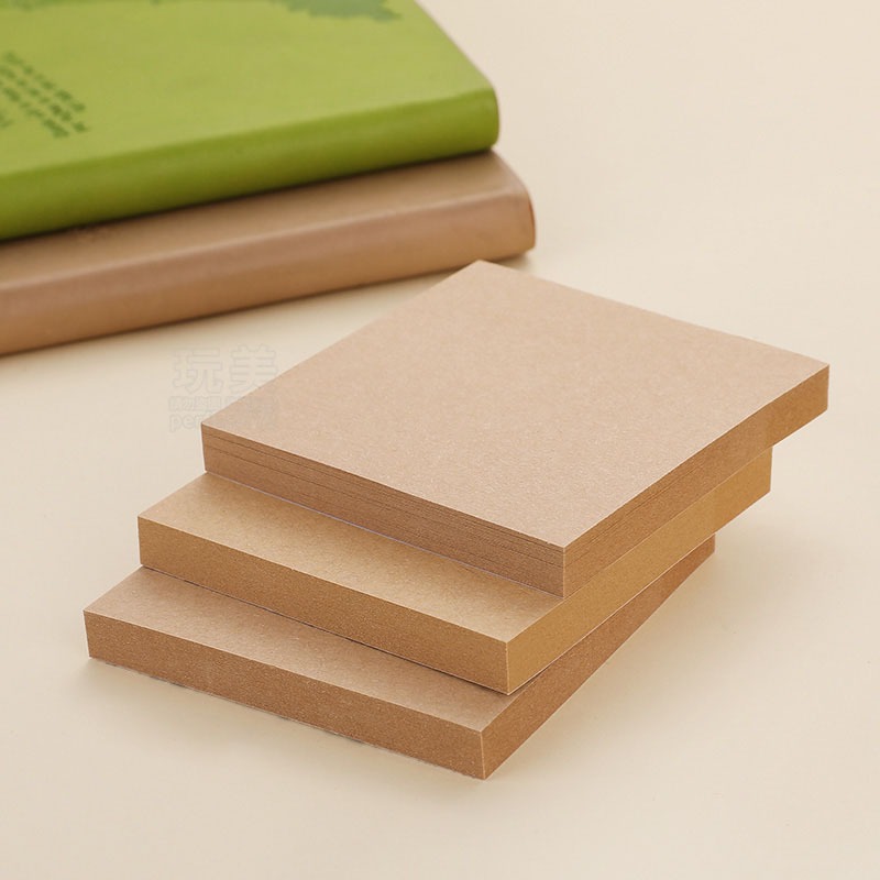 便利貼 N次貼 便條紙 無印風 牛皮紙 備忘錄 留言紙 辦公室文具 標籤 筆記紙 留言貼 文具 玩美 771441-細節圖4