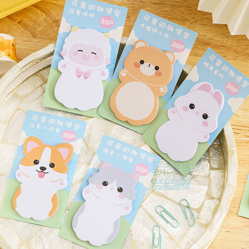 動物便利貼 動物站立便利貼 動物樂園便利貼 動物造型便利貼 N次貼 留言紙 辦公室文具 便條紙 玩美 771451-細節圖8