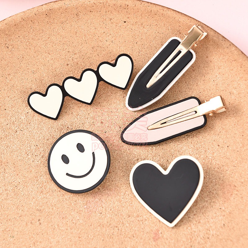 髮夾 韓版髮夾 霧面髮夾 造型髮夾 瀏海夾 瀏海髮夾 鴨嘴夾 bb夾子 皮革髮夾 霧面髮夾 造型髮夾 玩美 771524-細節圖2