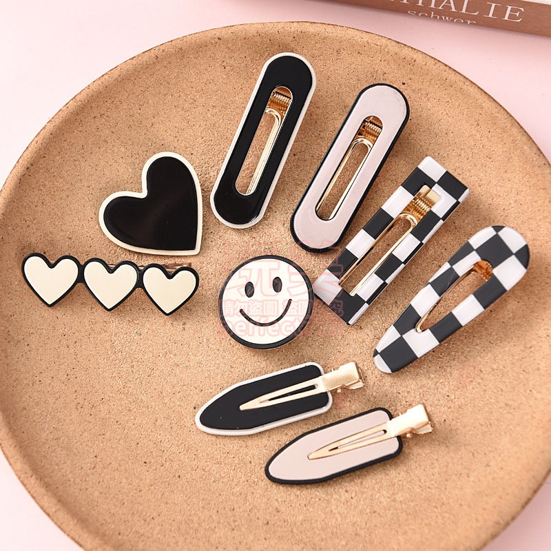 髮夾 韓版髮夾 霧面髮夾 造型髮夾 瀏海夾 瀏海髮夾 鴨嘴夾 bb夾子 皮革髮夾 霧面髮夾 造型髮夾 玩美 771524-細節圖3