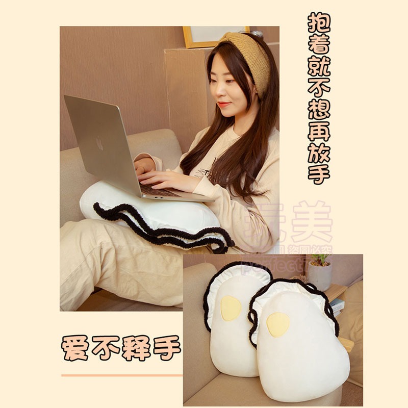 抱枕 蚵仔抱枕 蚵仔娃娃 生蠔娃娃 可愛抱枕 牡蠣娃娃 造型抱枕 食物抱枕 海鮮抱枕 娃娃抱枕 玩美 771525-細節圖8