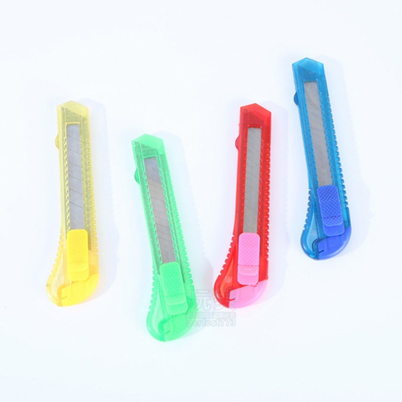 美工刀 刀片 拆信刀 美工刀片 開箱刀 小美工刀 造型美工刀 小型美工刀 透明美工刀 拆貨刀 玩美 771413-細節圖6