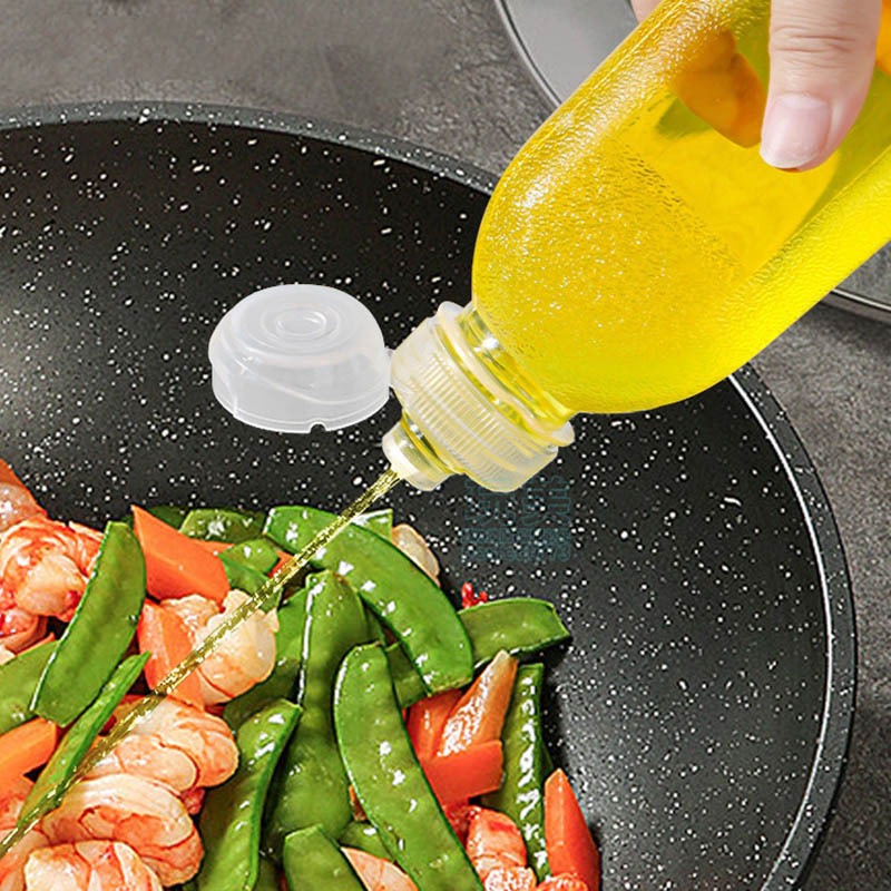 尖叫油瓶 油壺 醬料瓶 油瓶 擠壓式油瓶 按壓式油瓶 控量調味瓶 500ml 調味瓶 分裝瓶 玩美 771475-細節圖8