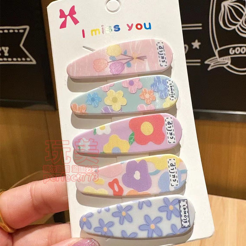 小花髮夾 小花BB夾 小髮夾 碎花小髮夾 兒童髮夾 女童髮夾 BB夾 鴨嘴髮夾 造型髮夾 花花髮夾 玩美 771481-細節圖8