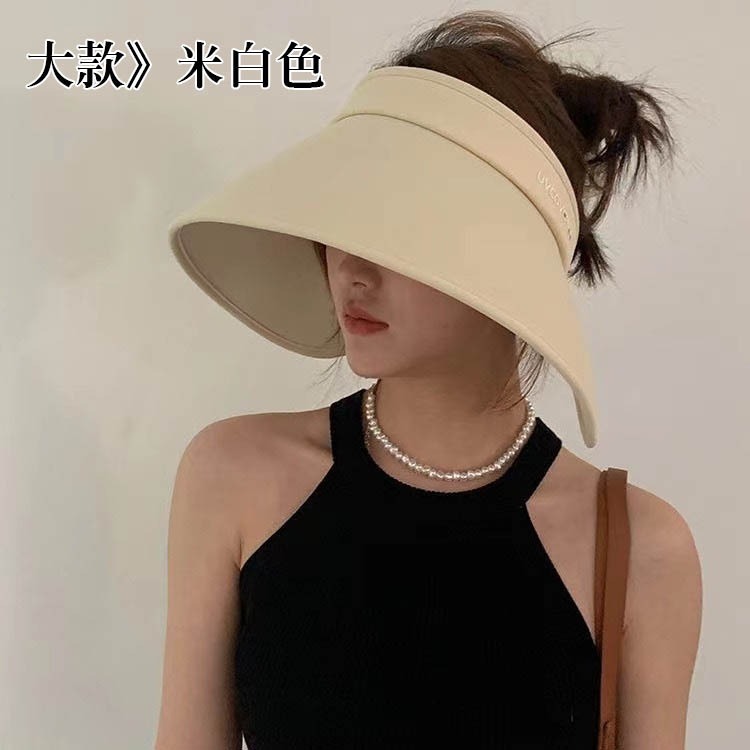 防曬遮陽帽 遮陽帽 防曬帽 遮臉帽 空頂遮陽帽 空頂帽 遮陽帽女 戶外遮陽帽 登山帽 女帽 大檐帽 玩美 771495-規格圖8