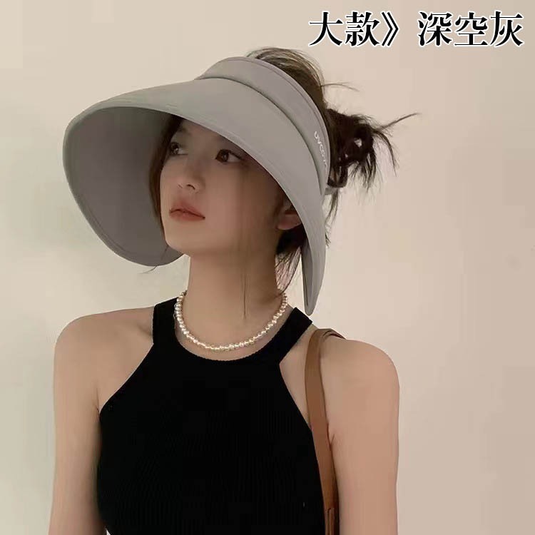 防曬遮陽帽 遮陽帽 防曬帽 遮臉帽 空頂遮陽帽 空頂帽 遮陽帽女 戶外遮陽帽 登山帽 女帽 大檐帽 玩美 771495-規格圖8