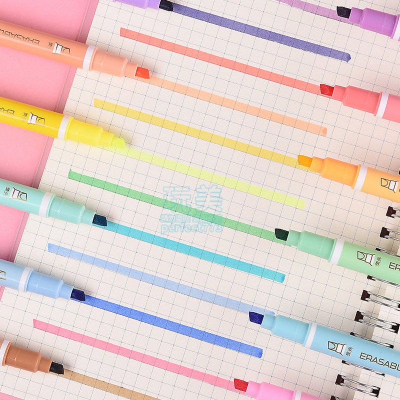 擦擦筆 螢光擦擦筆 可擦筆 可擦螢光筆 擦擦螢光筆 螢光魔擦筆 魔擦螢光筆 重點筆 螢光筆 手帳筆 玩美 771337-細節圖5