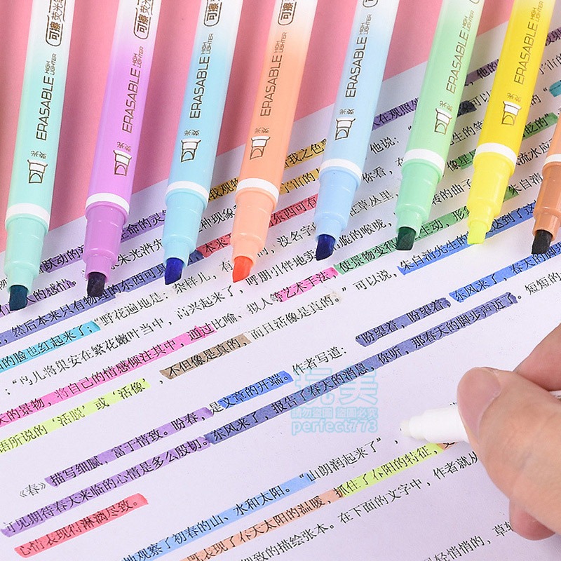擦擦筆 螢光擦擦筆 可擦筆 可擦螢光筆 擦擦螢光筆 螢光魔擦筆 魔擦螢光筆 重點筆 螢光筆 手帳筆 玩美 771337-細節圖7