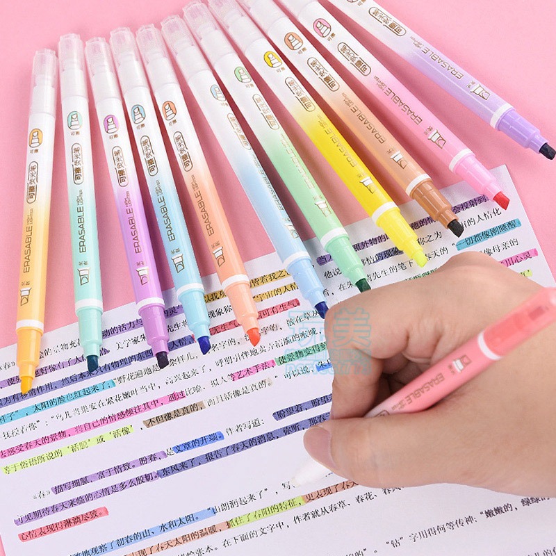 擦擦筆 螢光擦擦筆 可擦筆 可擦螢光筆 擦擦螢光筆 螢光魔擦筆 魔擦螢光筆 重點筆 螢光筆 手帳筆 玩美 771337-細節圖8