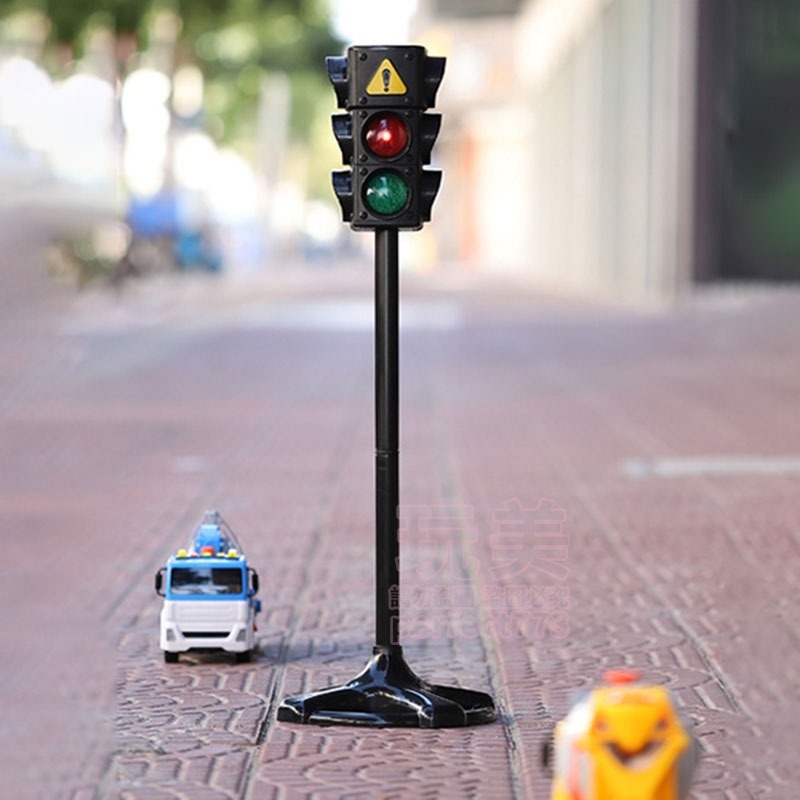 兒童玩具 紅綠燈 停車場玩具 紅綠燈玩具 紅綠燈號誌 平交道號誌 交通號誌 車道紅綠燈 led紅綠燈 玩美 771354-細節圖8