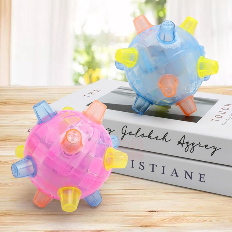 發光跳跳球 閃光跳跳球 跳跳球 七彩閃光球 跳舞球 音樂跳跳球 發光玩具 兒童玩具 玩美 771357-細節圖8