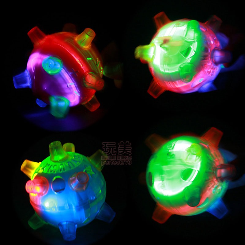 發光跳跳球 閃光跳跳球 跳跳球 七彩閃光球 跳舞球 音樂跳跳球 發光玩具 兒童玩具 玩美 771357-細節圖9