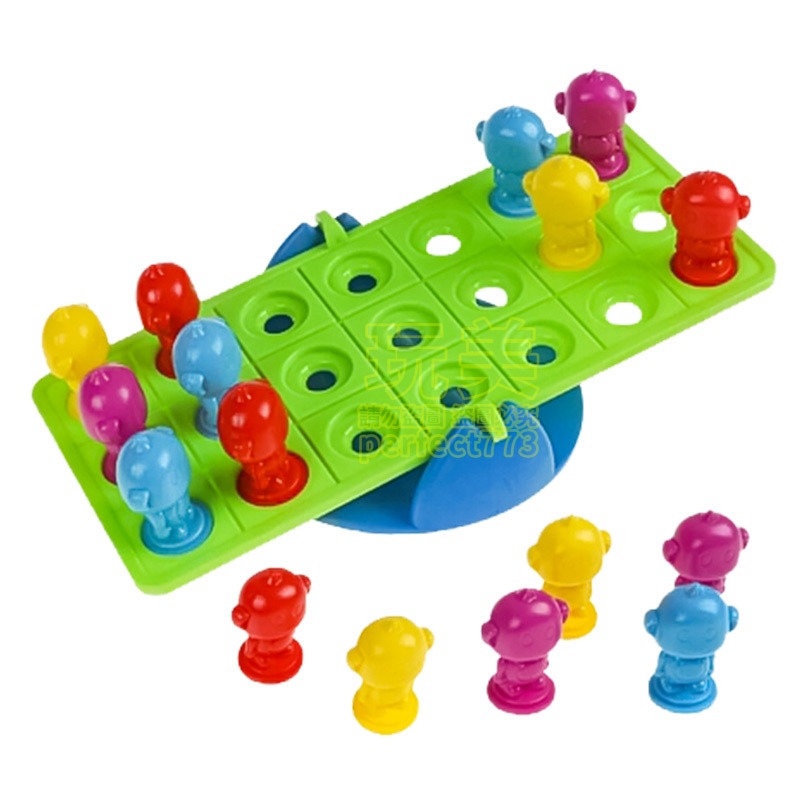 平衡遊戲 猴子翹翹板 翹翹板 猴子桌遊 平衡桌遊 猴子平衡 蹺蹺板桌遊 益智遊戲 天秤遊戲 玩美 771369-細節圖3