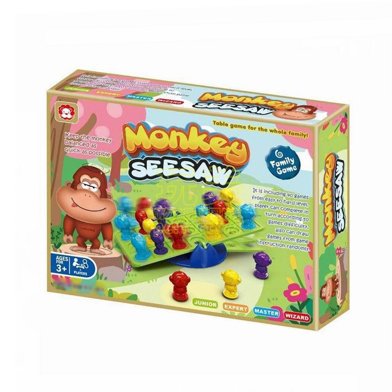 平衡遊戲 猴子翹翹板 翹翹板 猴子桌遊 平衡桌遊 猴子平衡 蹺蹺板桌遊 益智遊戲 天秤遊戲 玩美 771369-細節圖5