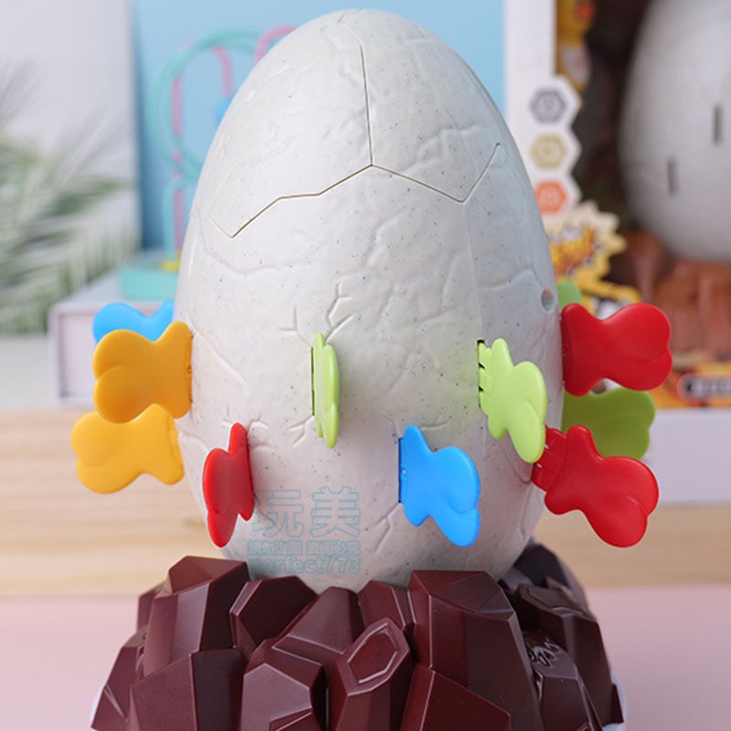 恐龍海盜桶 造型海盜桶 插插樂 桌遊 小雞造型海盜桶 插劍遊戲 商檢合格 插劍桶 多人遊戲 多人互動 玩美 771371-細節圖7