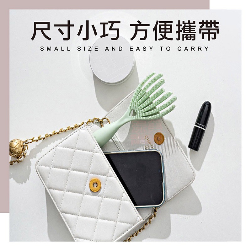 梳子 排骨梳 髮梳 頭皮梳 小梳子 魔法梳 蓬鬆梳 髮根梳 防打結梳 梳頭髮 頭皮梳子 隨身梳 玩美 771386-細節圖8