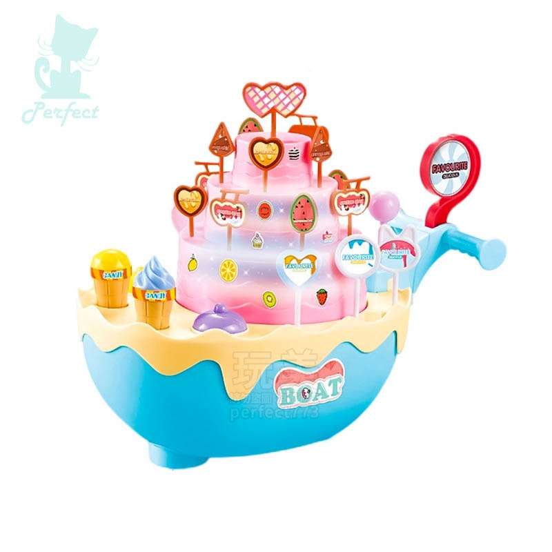 生日蛋糕玩具 蛋糕車 兒童家家酒 慶生玩具 生日道具 生日玩具 生日禮物 幼兒玩具 兒童玩具 玩美 771627-細節圖5