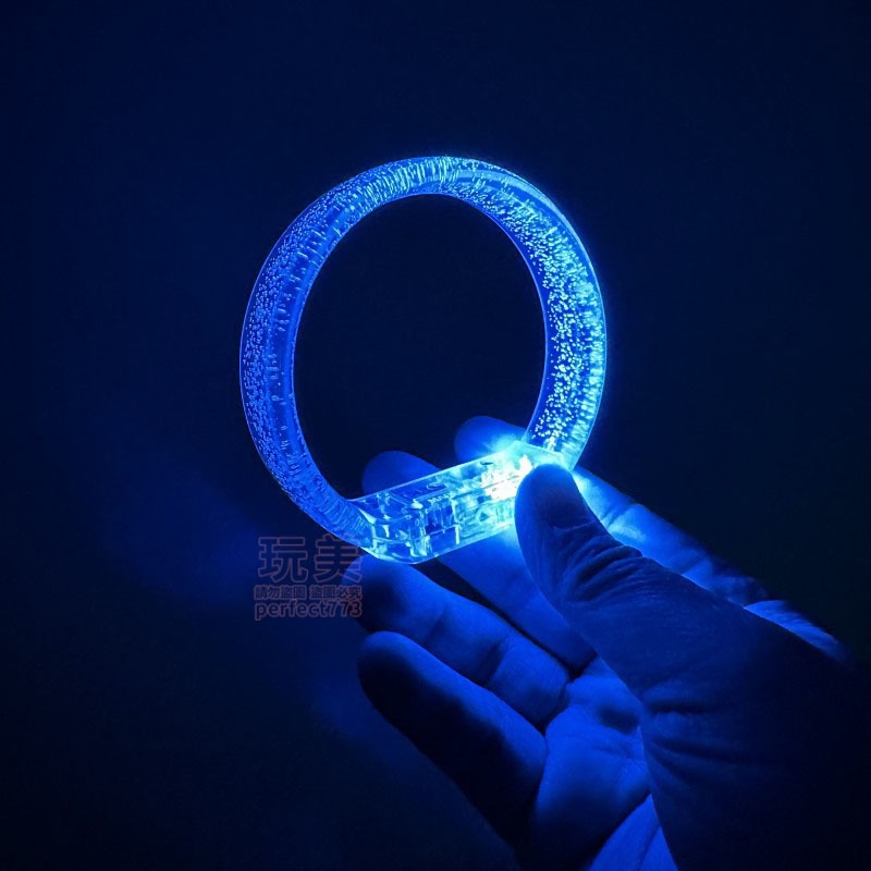 發光手環 發亮手環 夜跑手環 跳舞手環 LED手環 派對手環 螢光手環 夜店手環 表演手環 多款顏色 玩美 771069-細節圖5