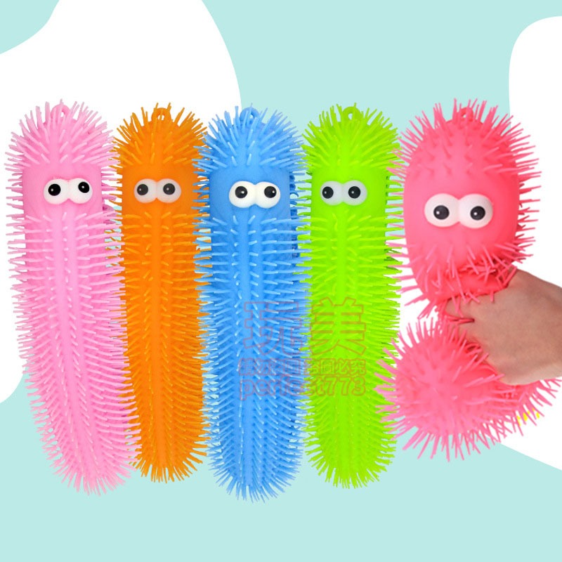 發光球 刺球 捏捏球 刺蝟球 啾啾球 逼逼球 有聲球 吵吵球 減壓球 紓壓球 出氣球 兒童玩具 玩美 771070-細節圖9