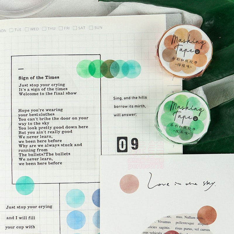 圓點貼 小貼紙 手帳貼紙 裝飾 手帳膠帶 圓形貼紙 點點貼 裝飾貼紙 圓點貼紙 點點貼紙 圓貼紙 玩美 771097-細節圖6