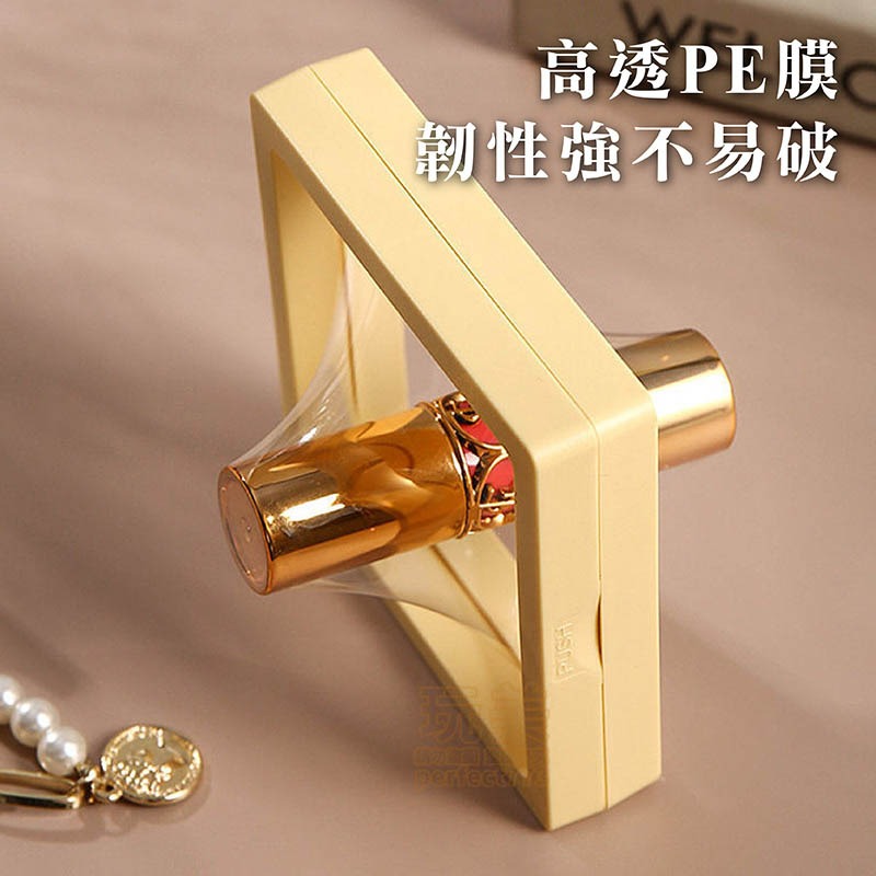 薄膜收納盒 懸浮盒 飾品收納盒 保鮮膜首飾盒 透明收納盒 耳環收納 項鍊收納 戒指收納 手鍊收納 玩美 77987-細節圖6