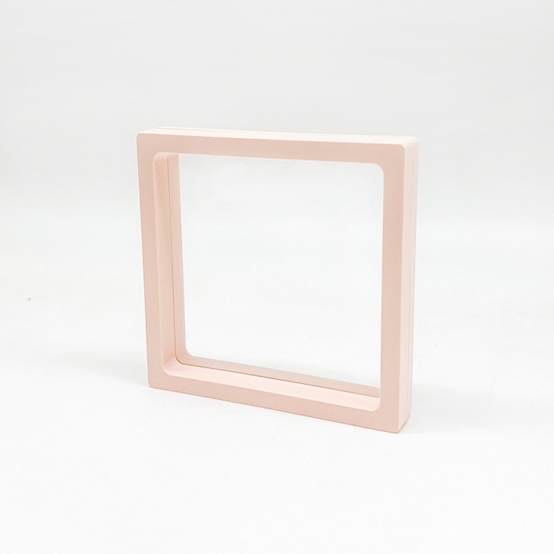 薄膜收納盒 懸浮盒 飾品收納盒 保鮮膜首飾盒 透明收納盒 耳環收納 項鍊收納 戒指收納 手鍊收納 玩美 77987-規格圖9