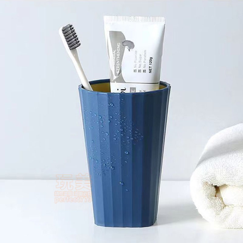 漱口杯 牙刷收納 牙刷杯 洗漱杯 帶手把漱口杯 刷牙杯 浴室漱口杯 盥洗杯 牙刷漱口杯 塑膠牙杯 玩美 77835-細節圖9