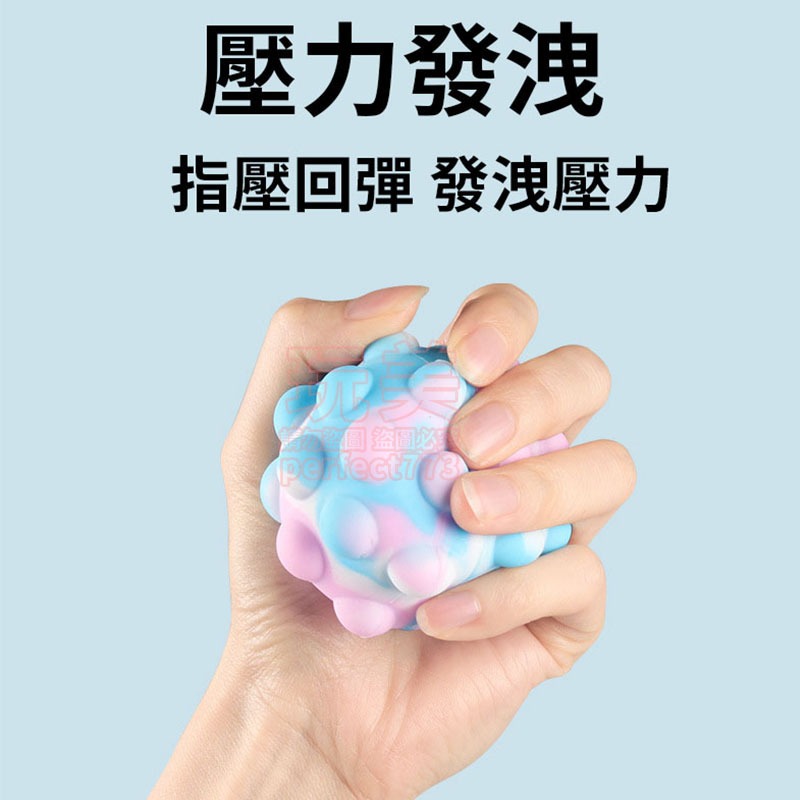 滅鼠先鋒球 捏捏球  按按樂 按壓球 舒壓氣泡球 解壓球 壓力球 抒壓球 發洩球 手指泡泡樂 3D球 玩美 77838-細節圖6