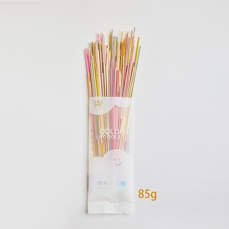 咖樂彩虹麵 彩色麵 蔬果麵 寶寶麵 蔬菜麵 拌麵 快煮麵 副食品 台灣製造 純素 無鹽低鈉 無色素 玩美 771686-規格圖8