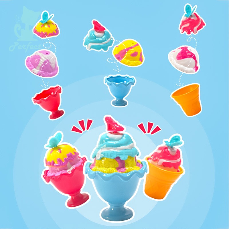 冰淇淋玩具 冰淇淋機 扮家家遊戲 冰淇淋疊疊樂 迷你冰淇淋機 冰淇淋遊戲 冰淇淋店 生日玩具 兒童玩具 玩美 77517-細節圖6