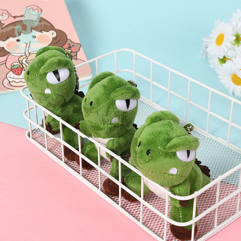 恐龍吊飾 娃娃吊飾 恐龍娃娃 背包吊飾 絨毛吊飾 鑰匙圈吊飾 公仔吊飾 可愛鑰匙圈 造型鑰匙圈 玩美 77523-細節圖7