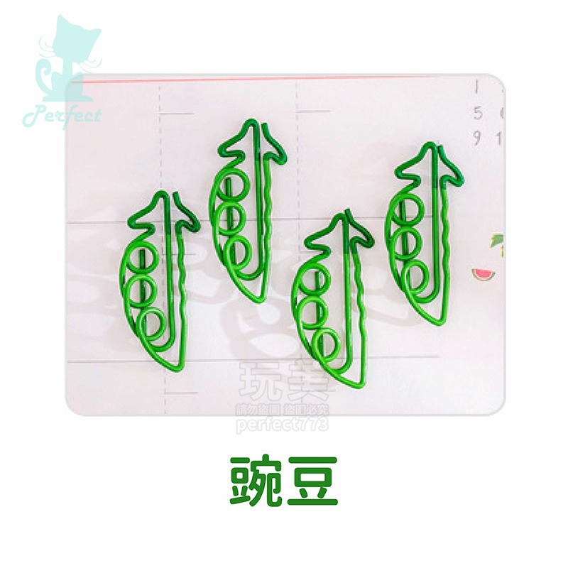 造型迴紋針 小迴紋針 彩色迴紋針 卡通迴紋針 冰淇淋迴紋針 蔬菜造型 辦公用品 文具用品 創意文具 玩美 77555-細節圖9