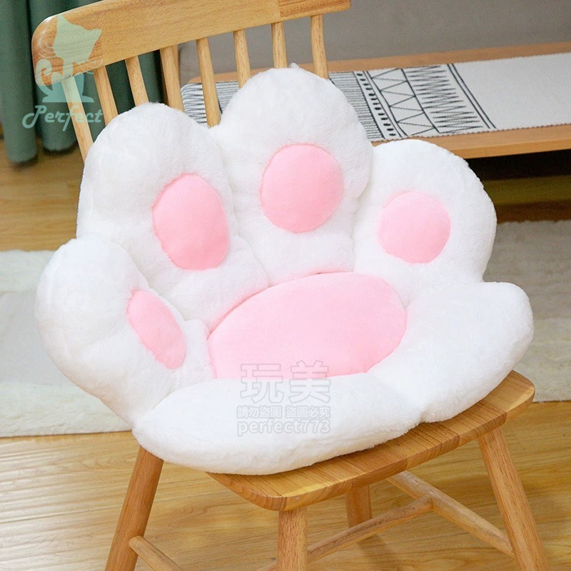 貓掌坐墊 貓爪坐墊 可愛坐墊 可愛椅墊 和室椅 貓咪坐墊 地板坐墊 電腦椅坐墊 屁墊 玩美 77569-細節圖9