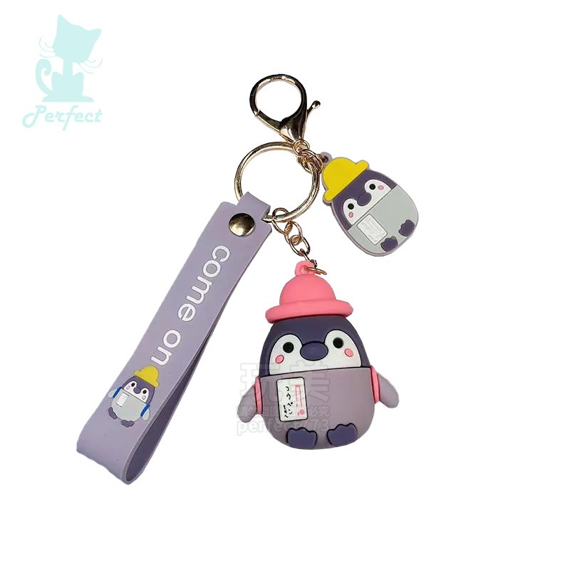 企鵝吊飾 可愛鑰匙圈 動物吊飾 娃娃吊飾 造型鑰匙圈 創意吊飾 包包吊飾 閨蜜掛件 特色鑰匙圈 玩美 77576-細節圖8